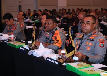 Kesiapan Polda Papua Amankan Pilkada Serentak Dibahas dalam Rapim Polri 2024