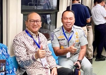 Wamen BUMN dan Dirut Jasa Raharja Sebut LRT Moda Transportasi Solusi Praktis
