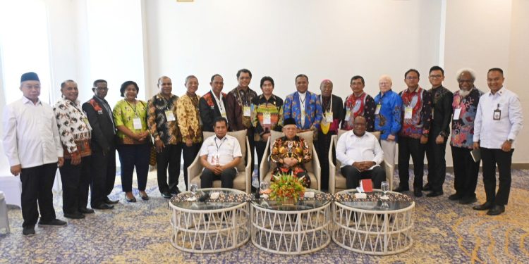 Wapres Ma’ruf Amin Dorong Pembangunan Gedung Papua Christian Centre