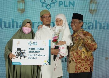 YBM PLN Santuni 20 Ribu Anak Yatim Duafa Lewat Program Muharram Bercahaya