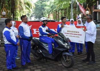 Semangat Sinergi bagi Negeri, Yayasan Honda Berikan Beasiswa untuk Future Leader