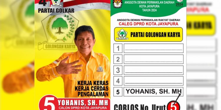 Terpanggil Menjadi Wakil Rakyat, Ini Ungkapan Hati Yohanis Wemben