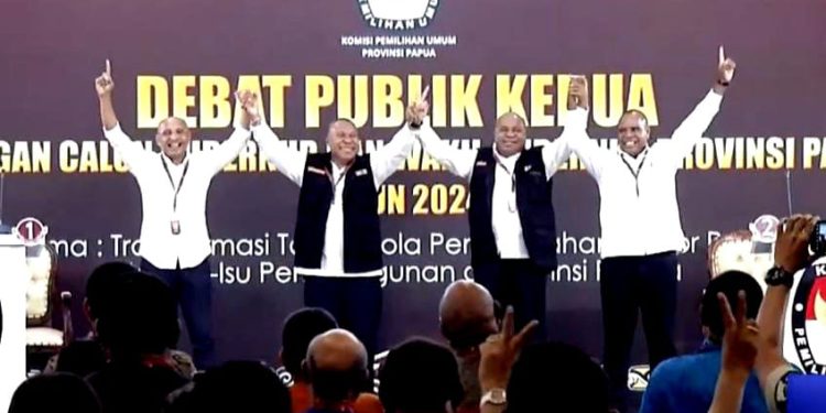 Debat Publik Ketiga Pilgub Papua Digelar di Jakarta