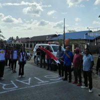 Lomba gerak jalan dalam rangka HUT RI ke 81. (Foto : Istimewa)