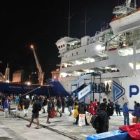 Kapal Pelni sandar di Pelabuhan Jayapura. (foto : Istimewa)