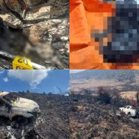 Evakuasi jenazah AS, korban pembunuhan di jalur trans. (Foto : Istimewa)