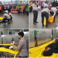 Pengendara tewas di depan Saga Mal Abepura