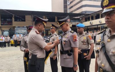 Sertijab di Polresta Jayapura Kota.