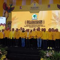 Pengurus Partai Golkar Papua. (Foto : Pasificpos.com)