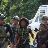 Korban penculikan KKB berhasil dievakuasi. (Foto : Satgas ODC 2026).