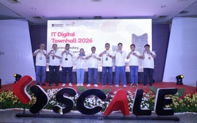 TelkomGroup resmi meluncurkan SCALE sebagai payung strategis untuk mengorkestrasi kapabilitas teknologi, efisiensi operasional, dan percepatan transformasi digital terintegrasi. (Foto : Istimewa)