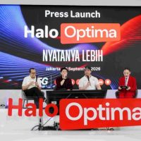 Peluncuran Halo Optima oleh Telkomsel. (Foto : Istimewa)