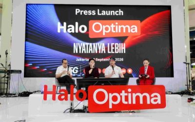 Peluncuran Halo Optima oleh Telkomsel. (Foto : Istimewa)