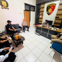 Manajemen PLN UIP MPA bertemu jajaran Polres Halut. (Foto : Istimewa)