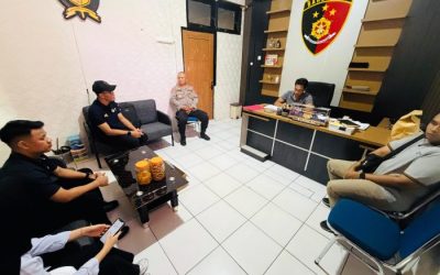 Manajemen PLN UIP MPA bertemu jajaran Polres Halut. (Foto : Istimewa)