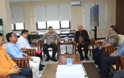 Audiensi PT PLN (Persero) bersama Kepolisian Daerah (Polda) Maluku Utara. (Foto : Istimewa)