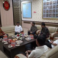 Audiensi PLN bersama Kejati Maluku Utara. (Foto : Istimewa)