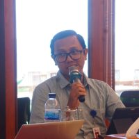 Kepala Bagian Pengawasan Perilaku PUJK, Edukasi, Pelindungan Konsumen dan LMSt OJK Provinsi Papua, Viktorinus Donny Vika Permana (Foto : Syahriah)