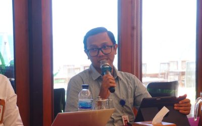 Kepala Bagian Pengawasan Perilaku PUJK, Edukasi, Pelindungan Konsumen dan LMSt OJK Provinsi Papua, Viktorinus Donny Vika Permana (Foto : Syahriah)