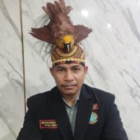 Jan Christian Arebo selaku Ketua Umum Dewan Pimpinan Nasional Pemuda Adat Papua