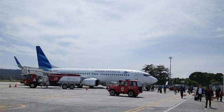 Garuda Kaji Kerjasama dengan Maskapai Lokal di Papua
